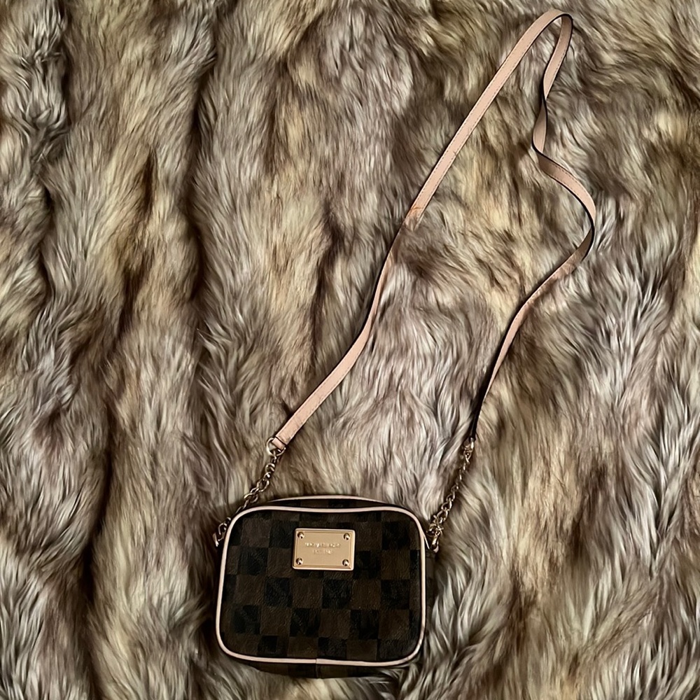 Checkered purse by Michael Kors